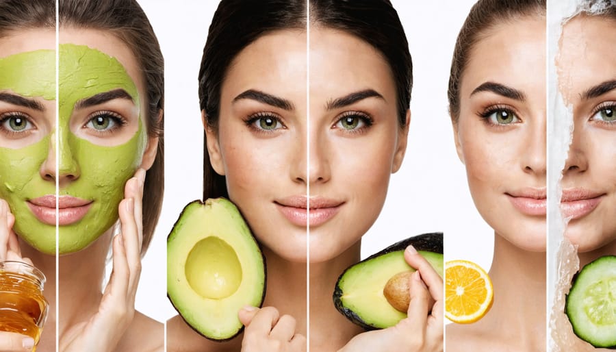 Hollywood celebrities making DIY natural skincare treatments in their homes