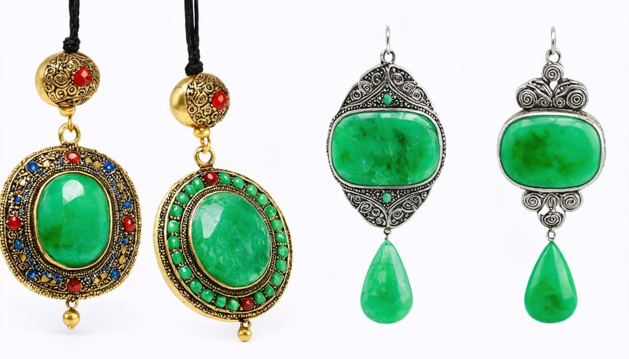 Side-by-side comparison of traditional Asian accessories and their contemporary Western adaptations