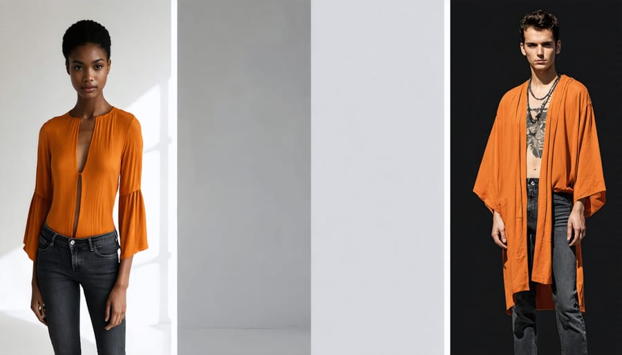 Comparison of real garment and its virtual reality try-on simulation